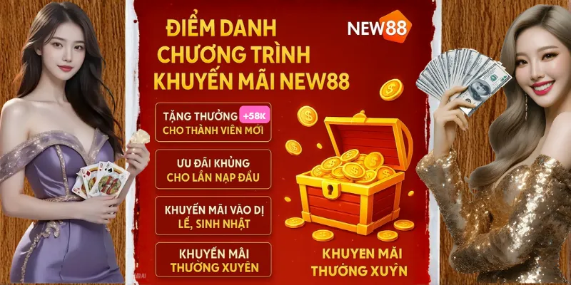 Tổng quan về chương trình khuyến mãi New88